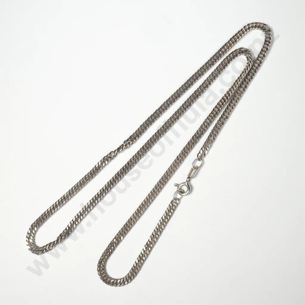 Sterling Silver Cuban Link Chain Image 1++