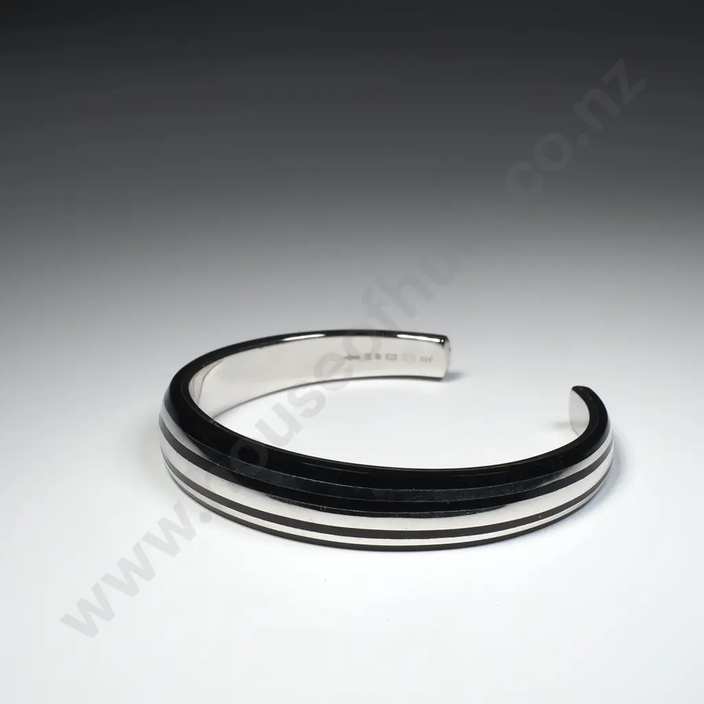Mont Blanc Sterling Silver Bracelet - As New in Box Image 1++