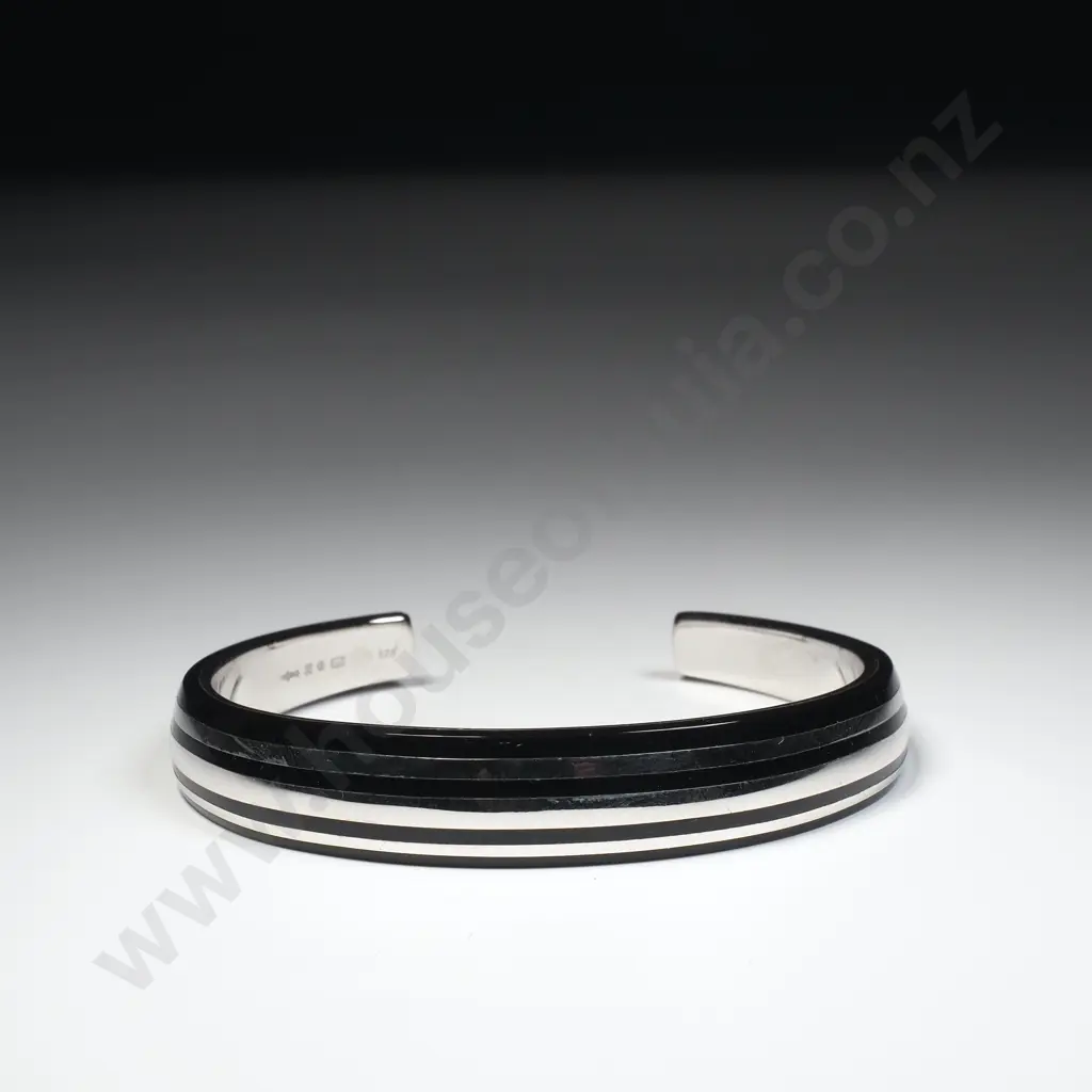 Mont Blanc Sterling Silver Bracelet - As New in Box Image 1++