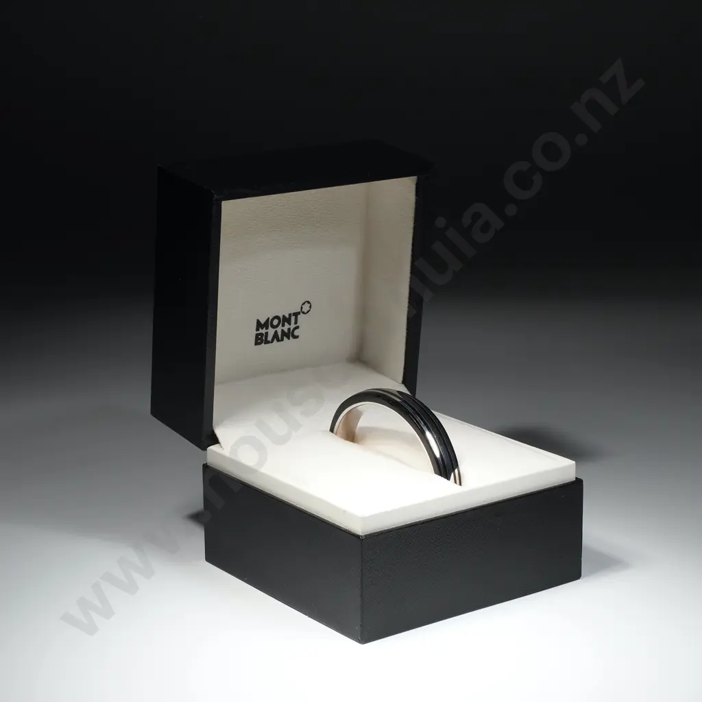 Mont Blanc Sterling Silver Bracelet - As New in Box Image 1++