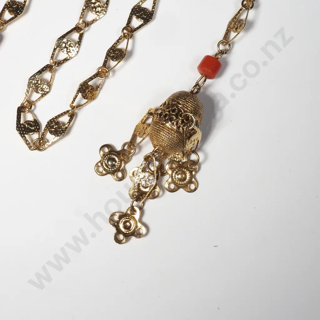 Interesting RG Costume Necklace Image 1++