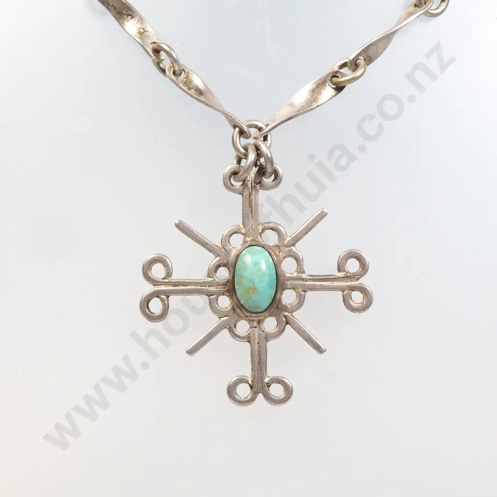 Intricate Turquoise Necklace Image 1++