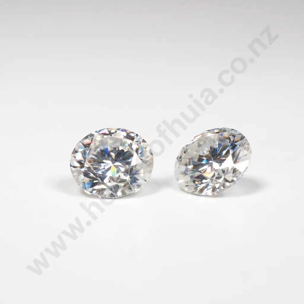 Two Loose Moissanite Stones Image 1++