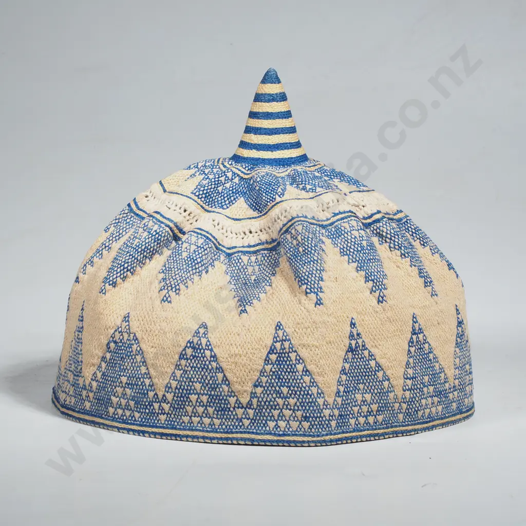Muslim Men's Cap - Possibly From Pakistan Image 1++