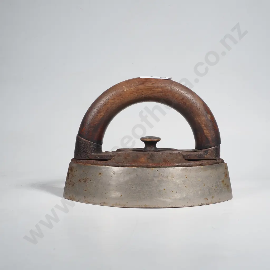 Antique English Made 'Mrs Pott' Sad Iron' Flat Iron Image 1++