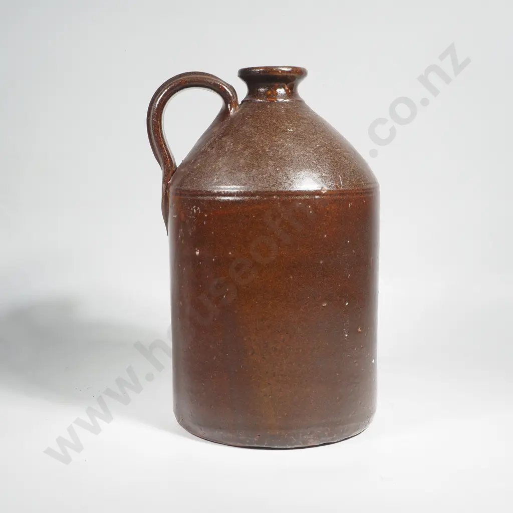 Vintage Stoneware Crock - Likely Luke Adams Potteries Image 1++