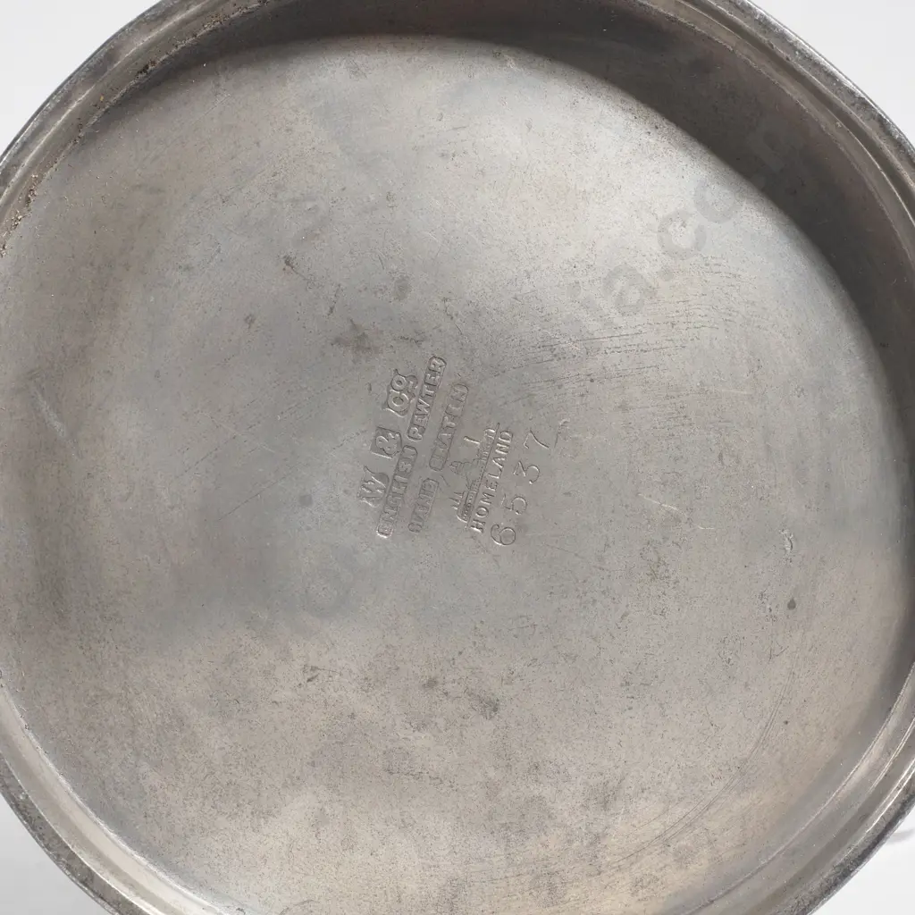 Antique Arts & Crafts Hammered Pewter Water Jug by Walker & Co ( Homeland) Circa 1930 Image 1++