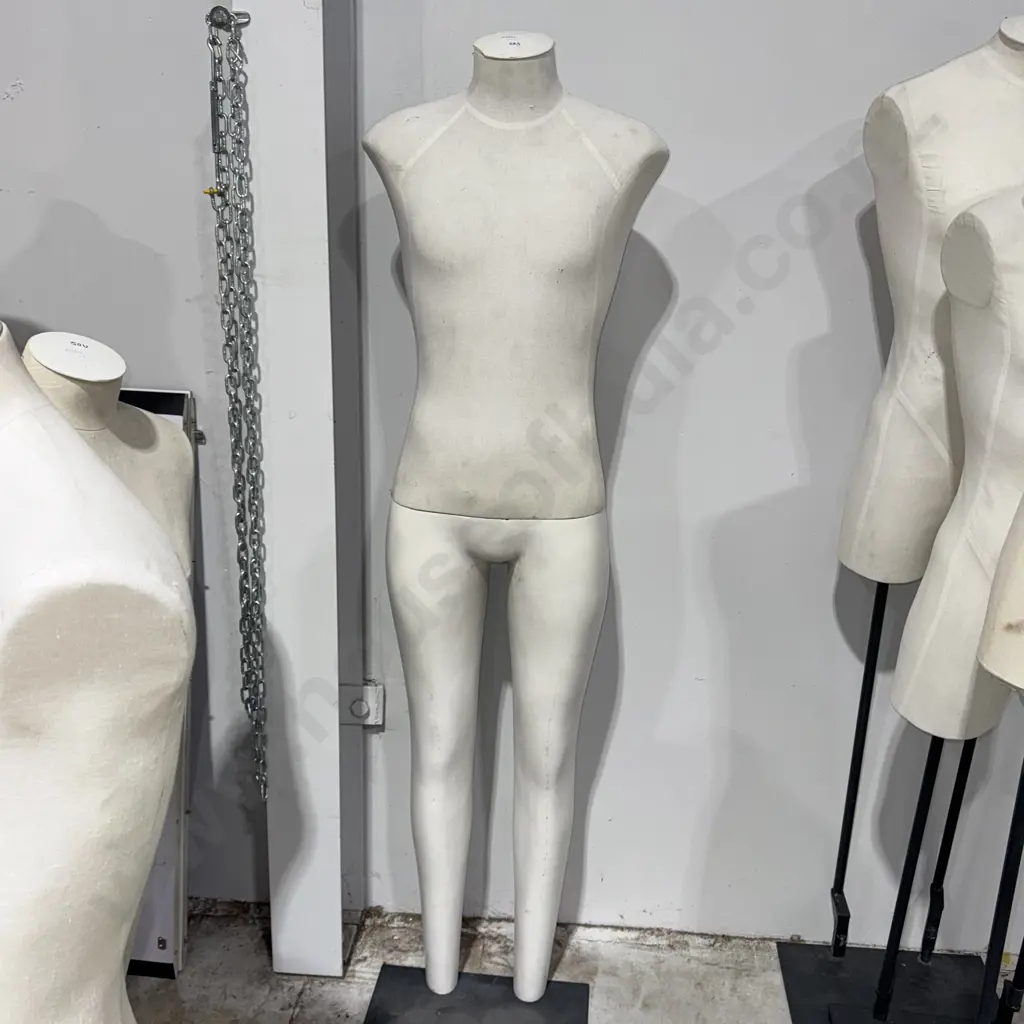 Quality Full Body Male Mannequin on Double Pole Stand (Adjustable) Image 1++