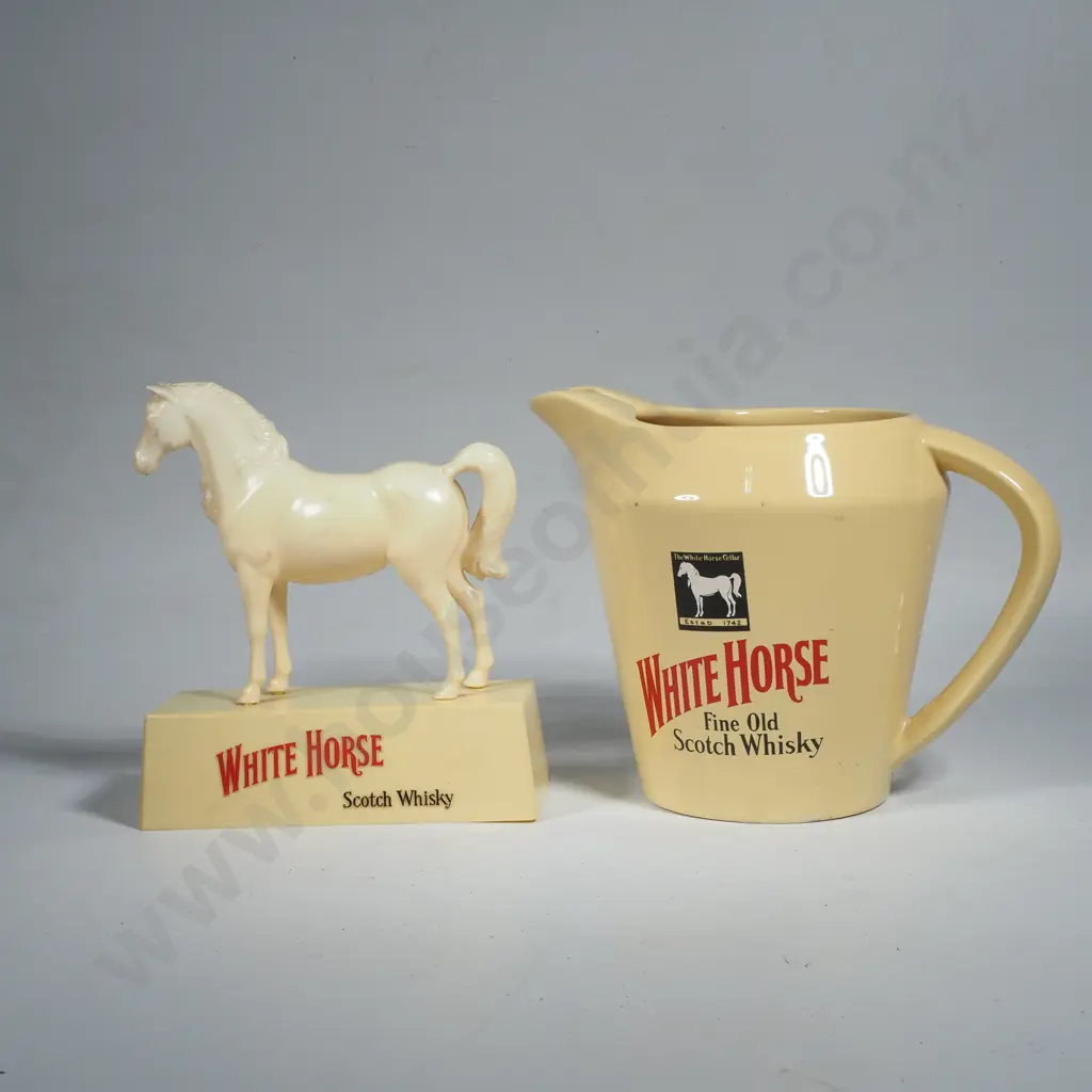 White Horse Whisky Plastic Advertising Display Figure Image 1++