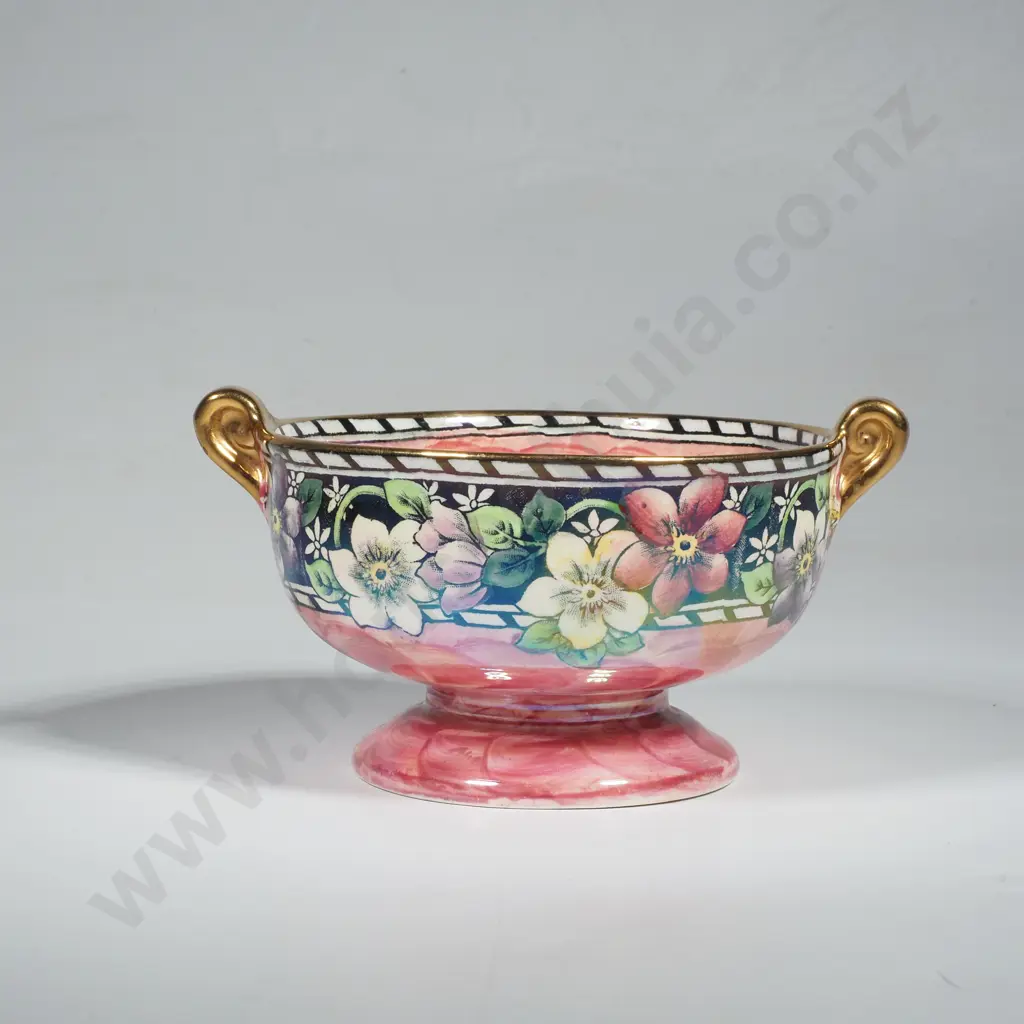 Vintage English Maling Lustre Pottery Bowl Image 1++