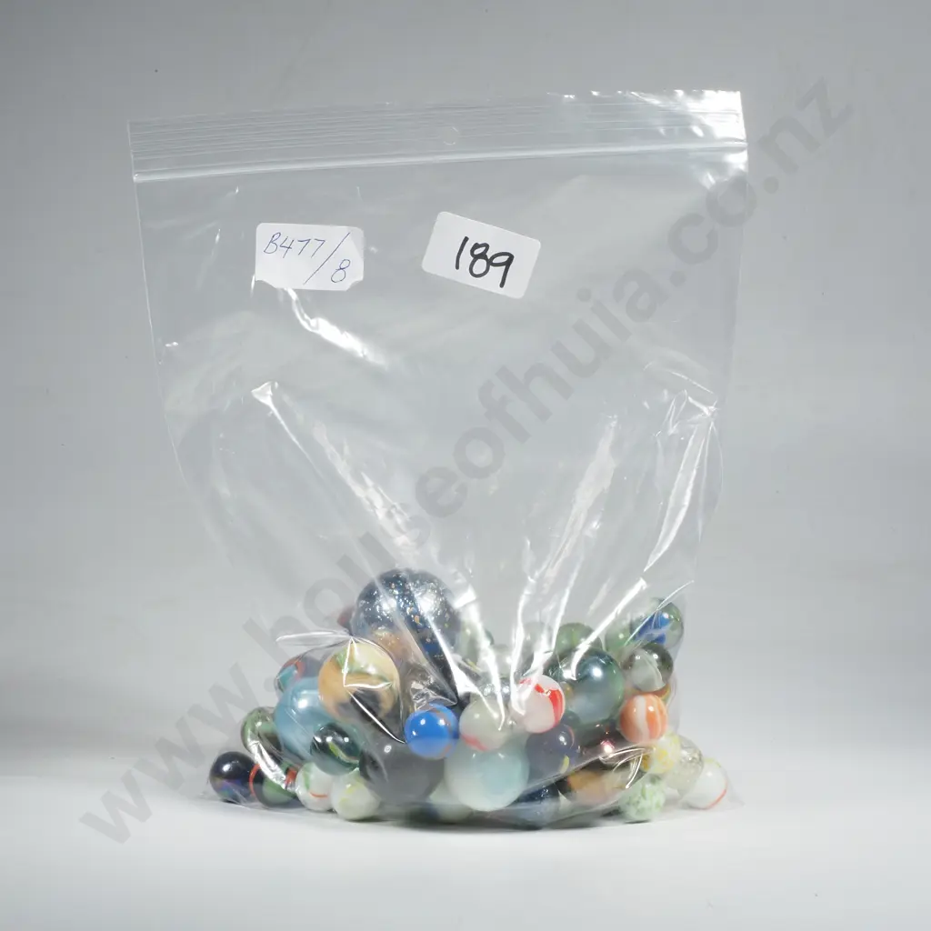 Assorted Vintage & Modern Glass Marbles Image 1++