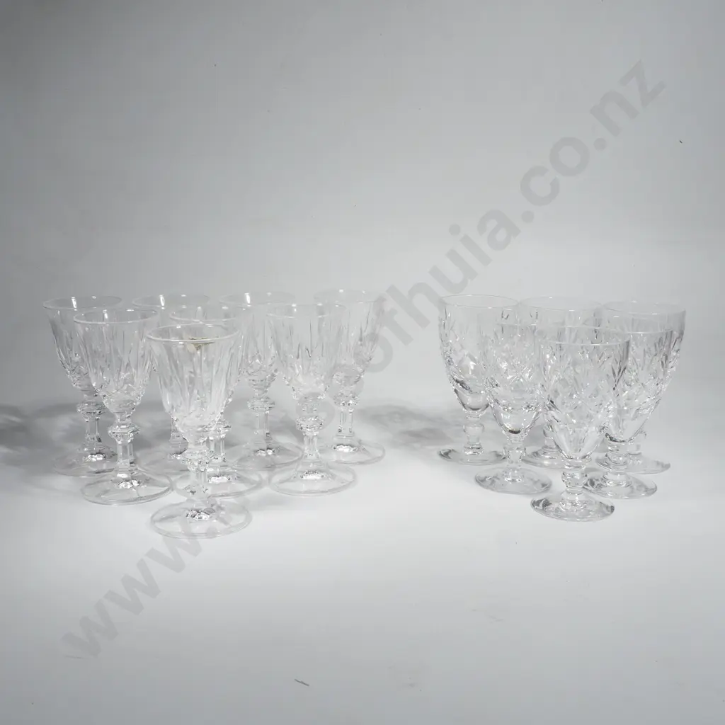 Assorted Crystal Stemware Glasses Image 1++
