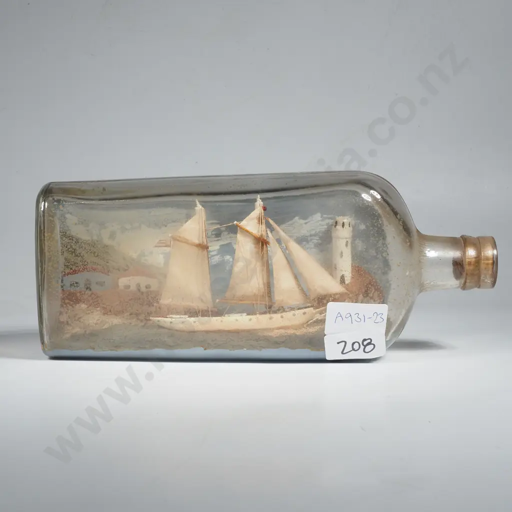 Vintage Ship In Bottle Image 1++
