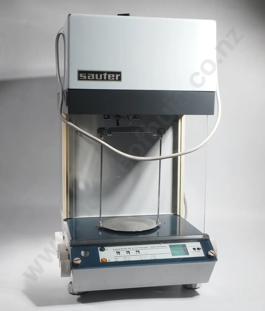 Vintage Sauter D-7470 Analytical Laboratory Balance Used for High Precision Weighing Image 1++