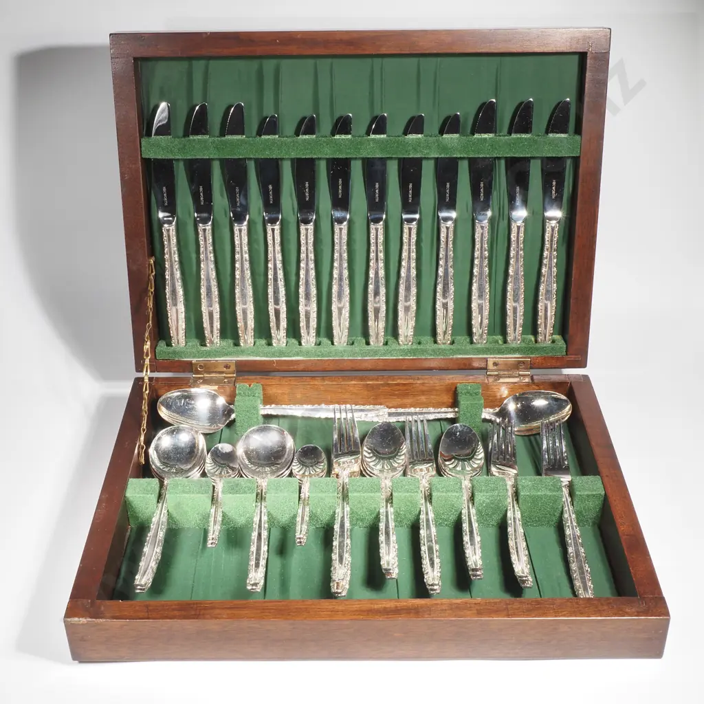 Vintage Hecworth ( Australia ) S/Plate Cutlery Set Image 1++