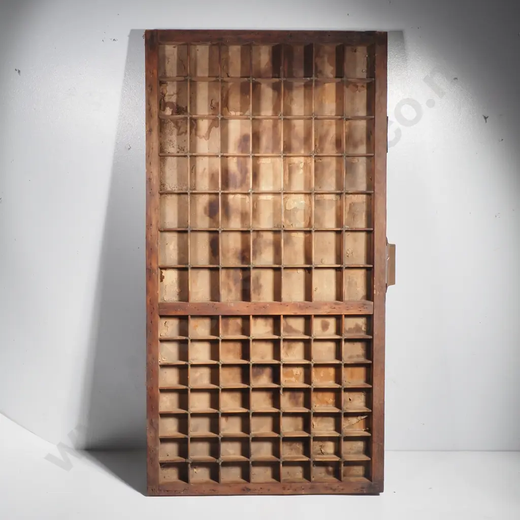 Antique Wooden Printers - Shadow Box - Hamilton MFG Company Image 1++