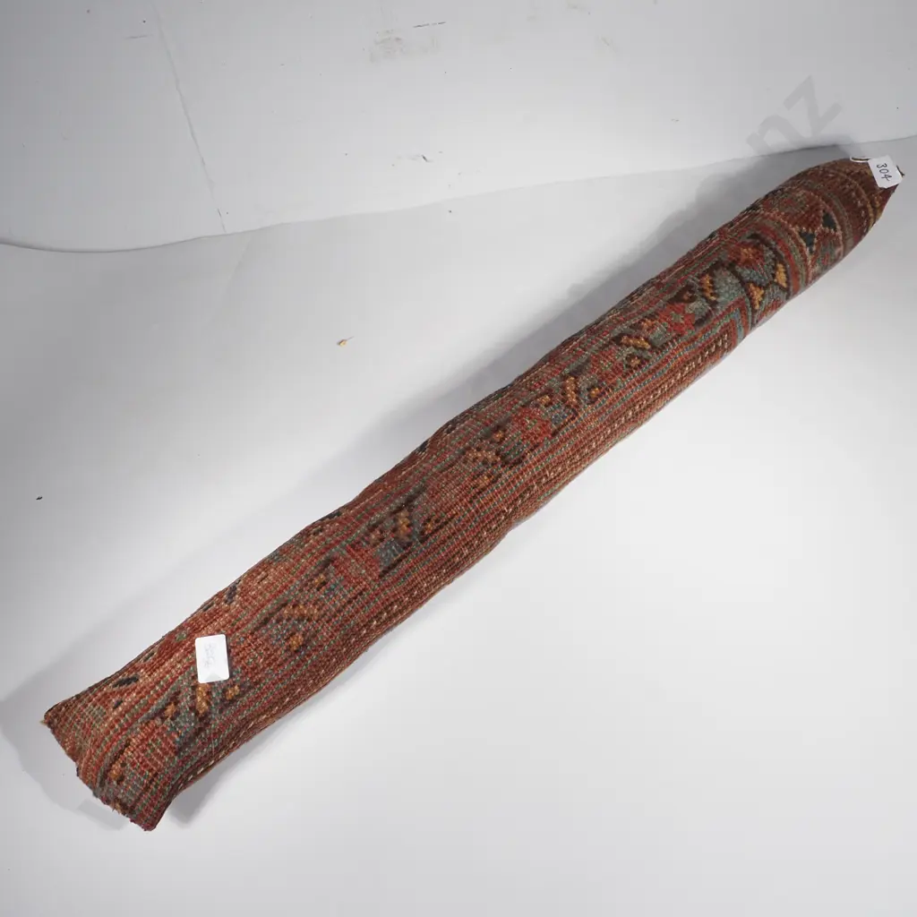 Antique Fabric Draft Stopper - 84cm Long Image 1++