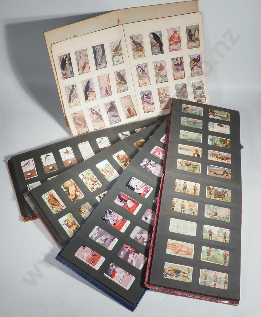 Four 'Three Castles'  Cigarette Card Albums & a Booklet  w More Cards Image 1++