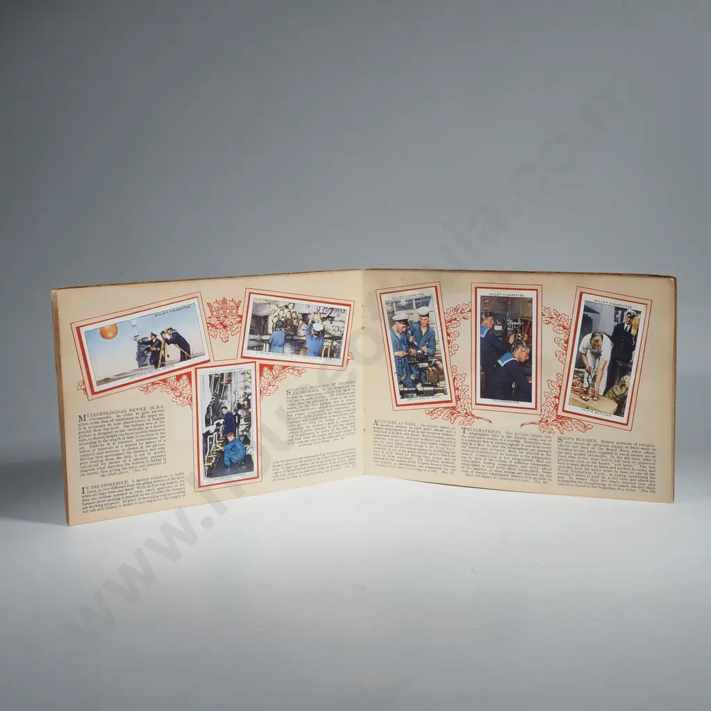 Life in the Royal Navy Album, Complete Set of 50 Cards - W.D.& H.O. Wills Image 1++