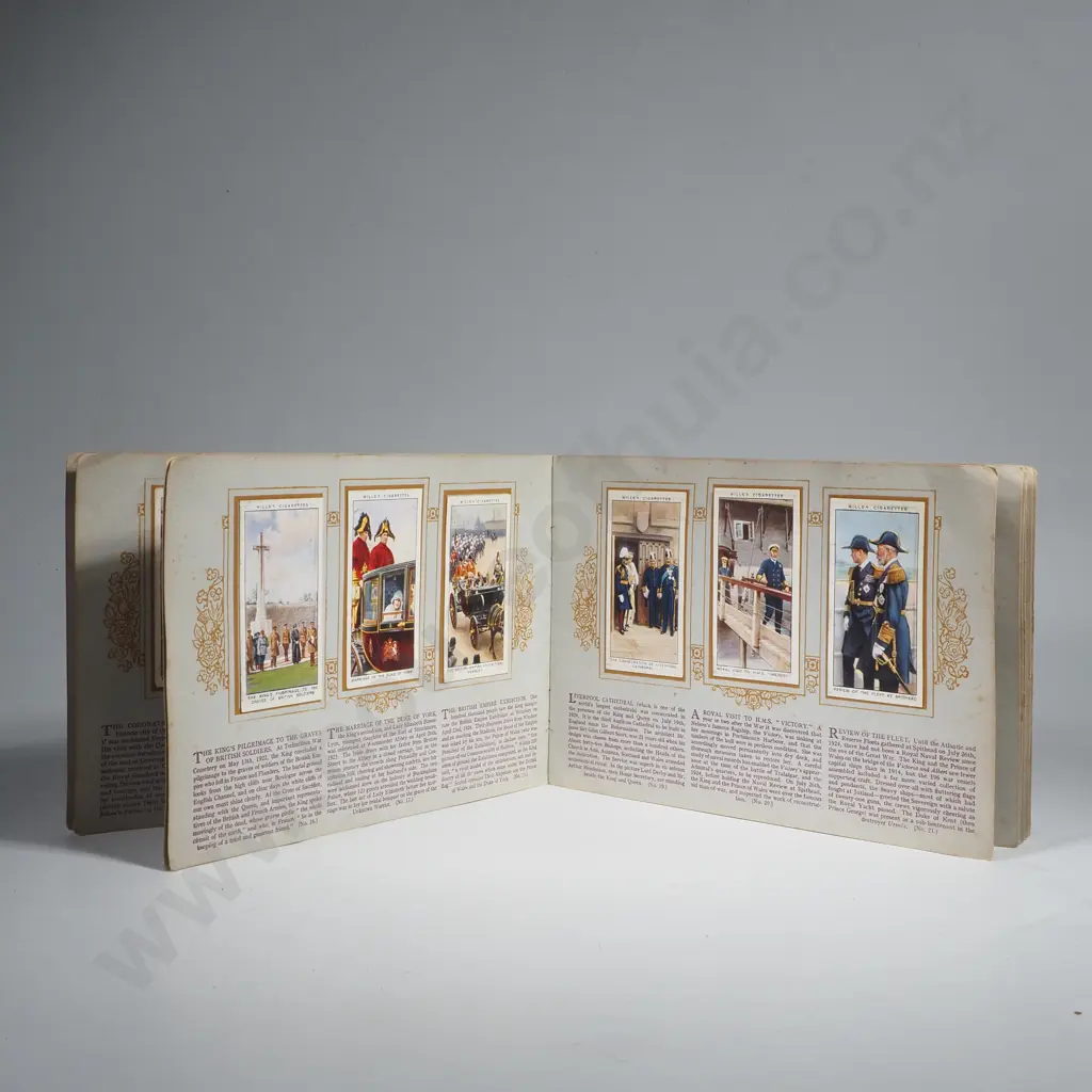 The Reign of King George V 1910 - 1935, Complete Album - W.D.& H,O. Wills Image 1++