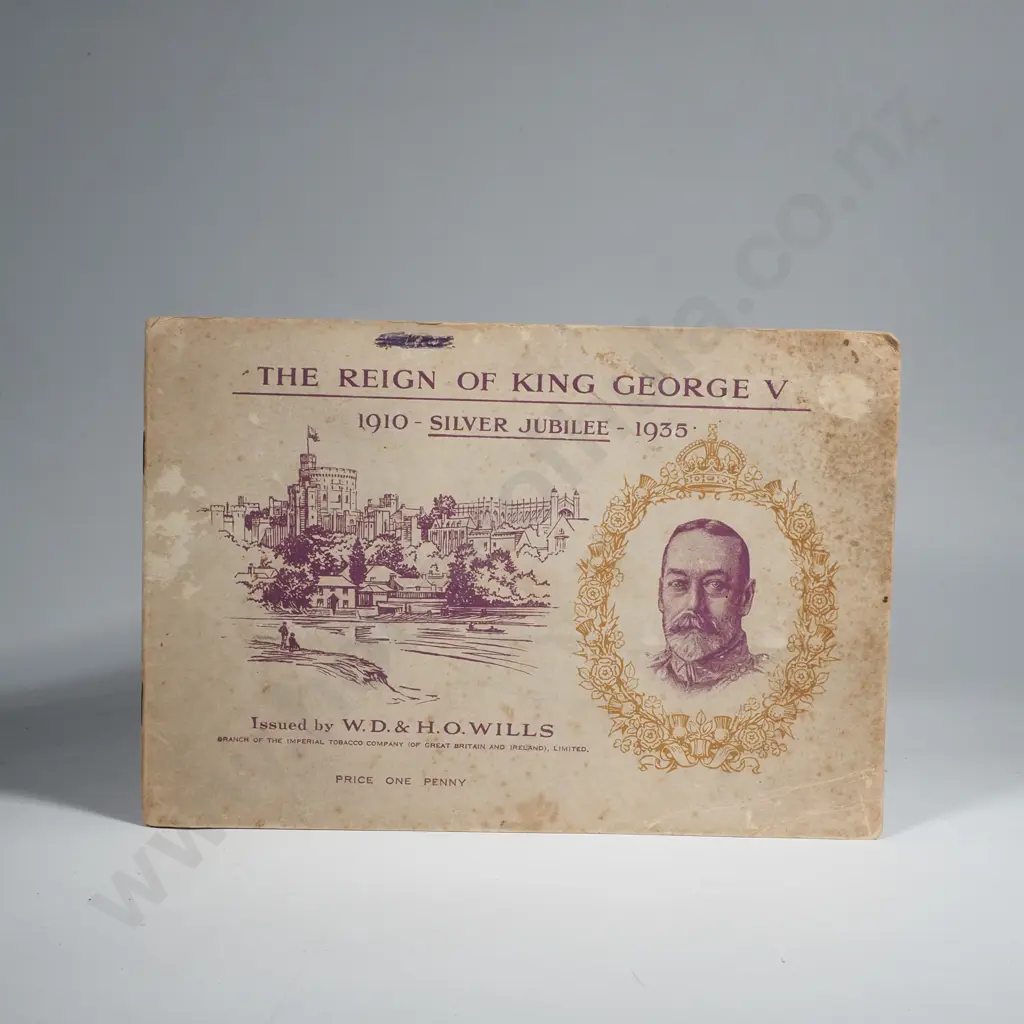 The Reign of King George V 1910 - 1935, Complete Album - W.D.& H,O. Wills Image 1++