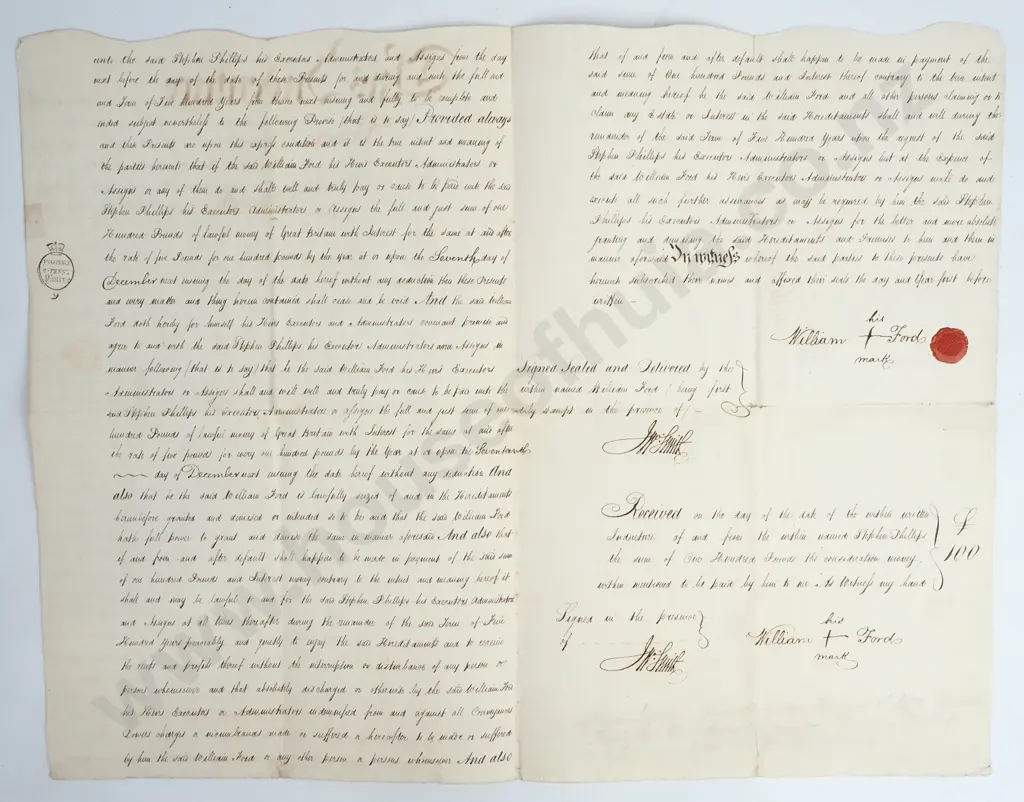 Mortgage - County of Monmouth - 1819 Image 1++