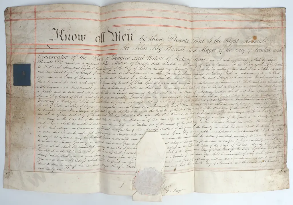 Document - England - 1831 Image 1++