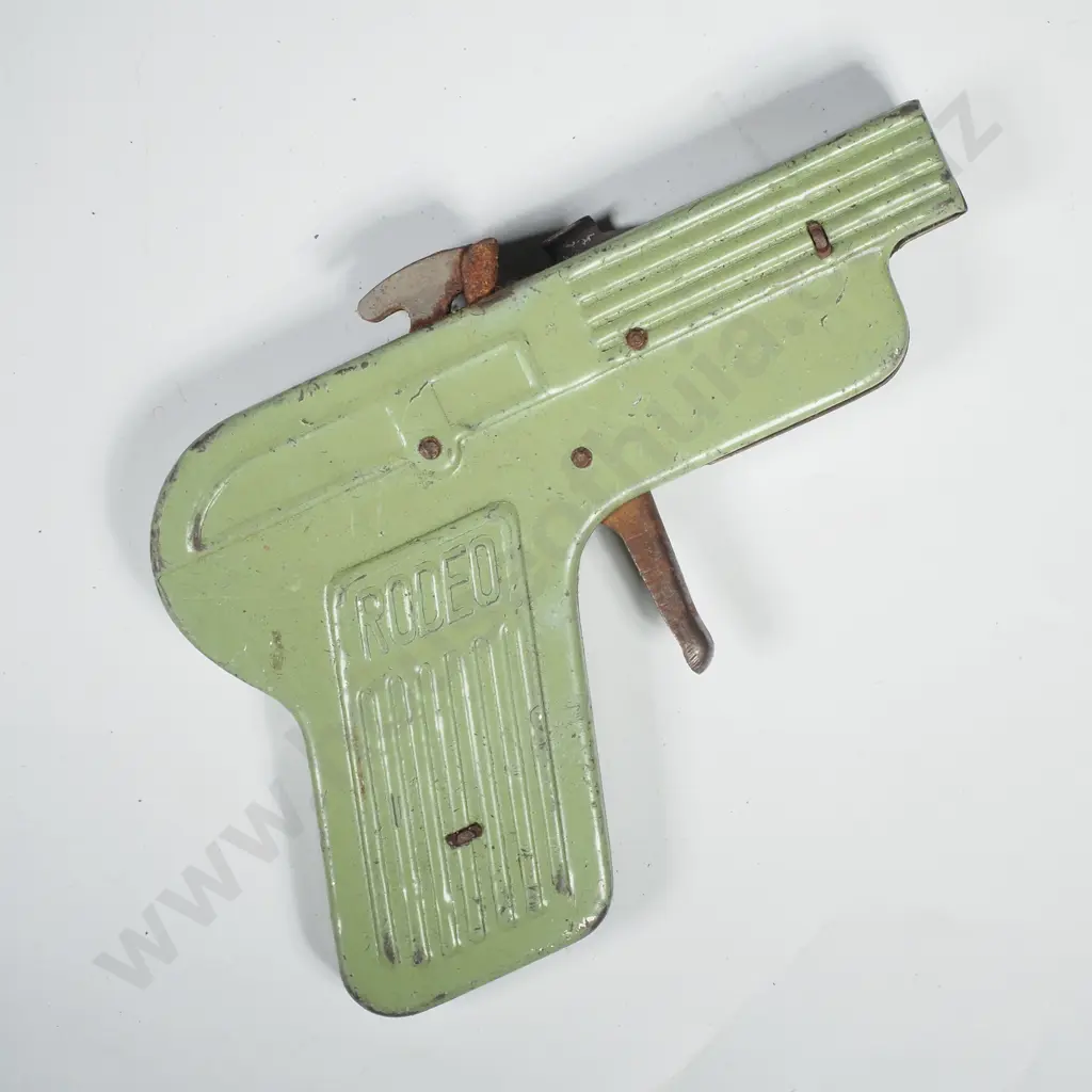 Vintage Rodeo Tin Toy Cap Gun  Image 1++
