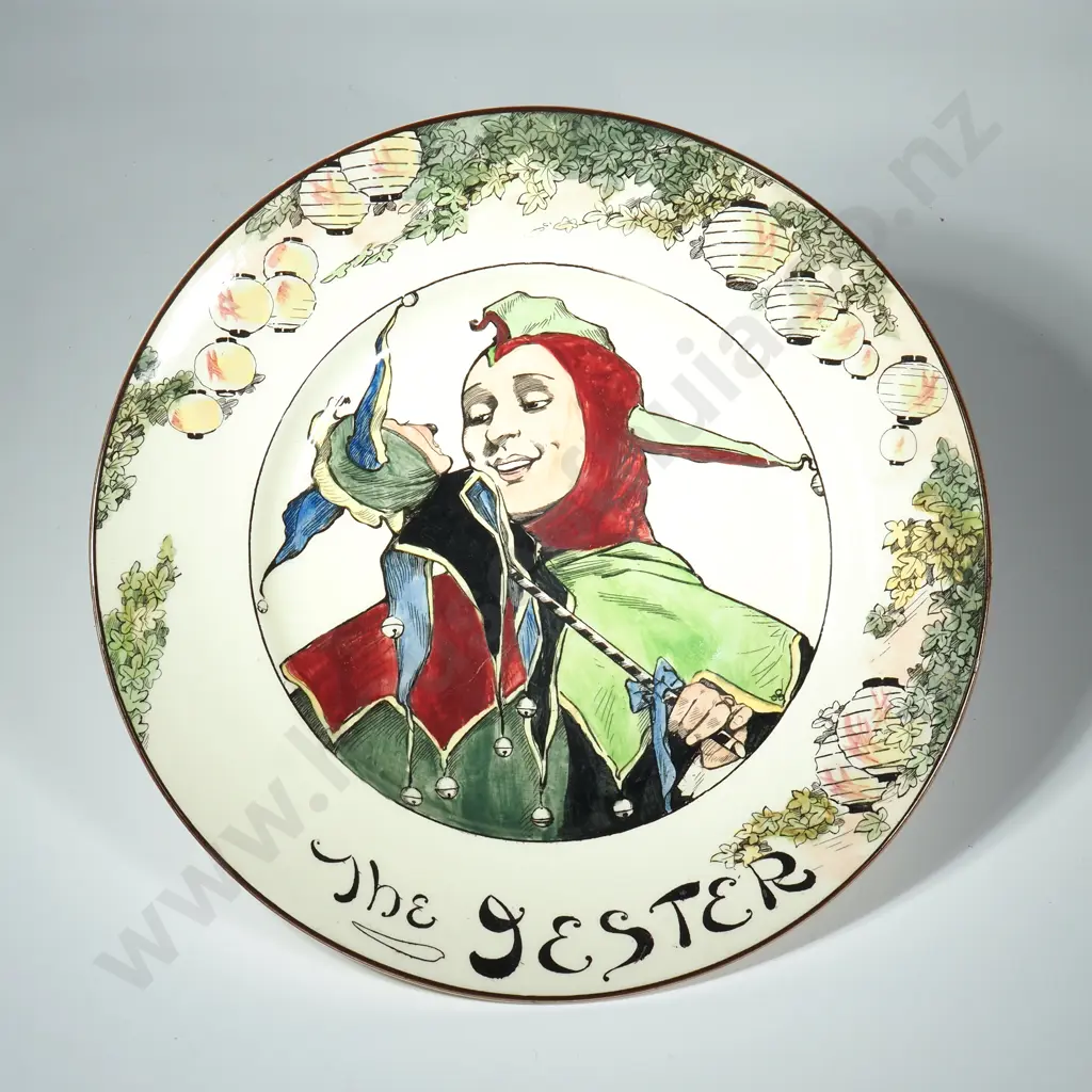 Vintage Royal Doulton 'The Jester' Cabinet Plate Image 1++