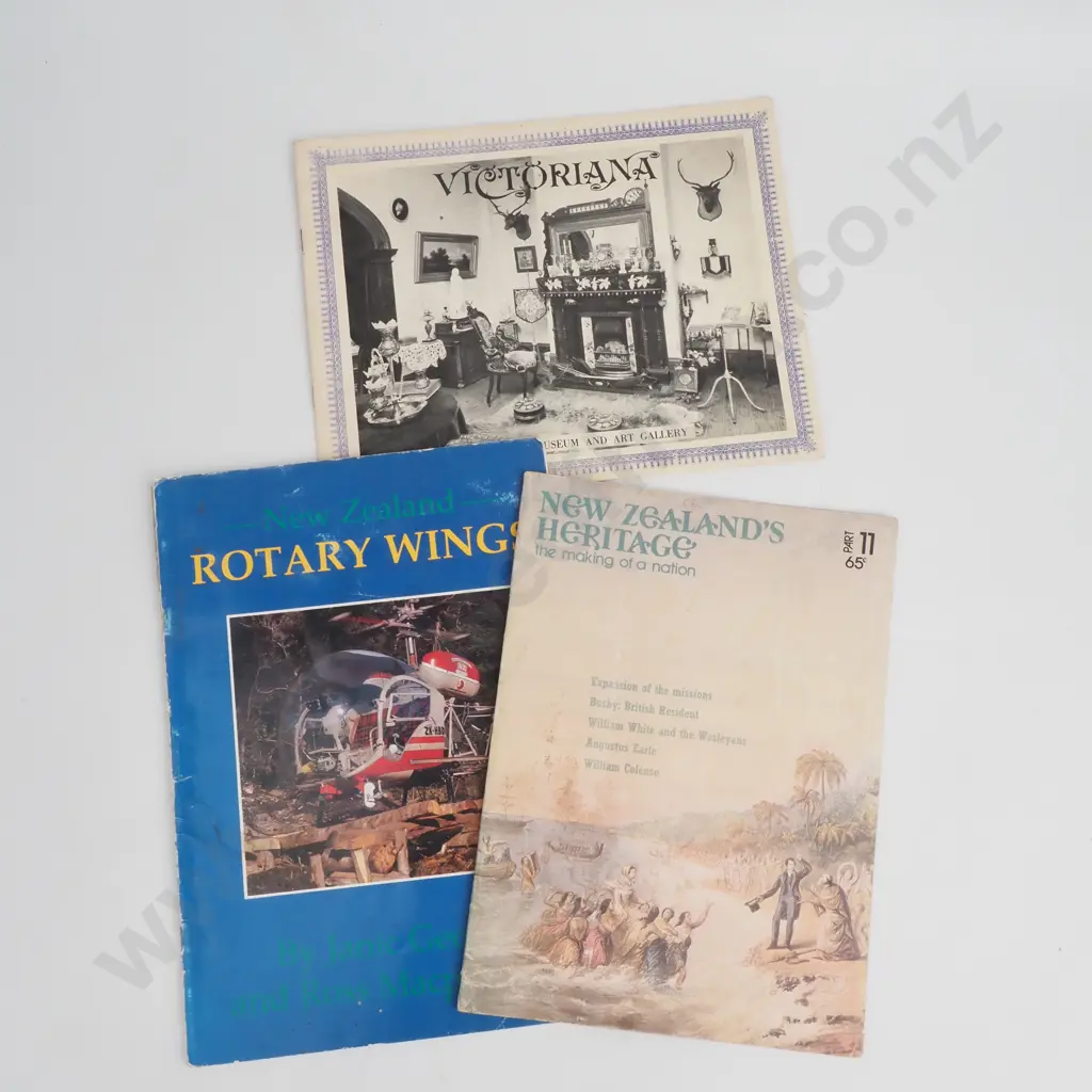 3 x NZ Related Booklets Image 1++