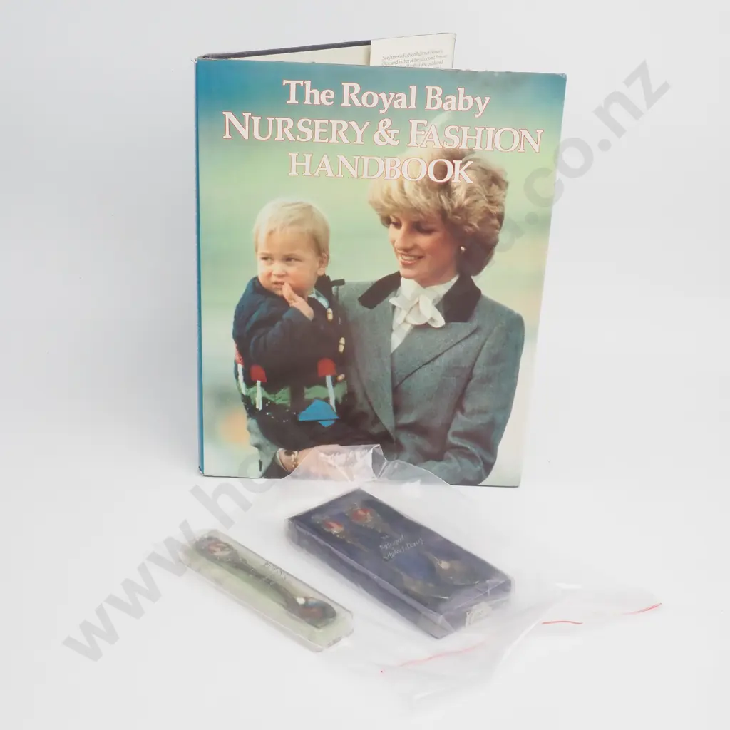 Souvenir spoons in boxes- The Royal Wedding and The Royal Baby Book Image 1++