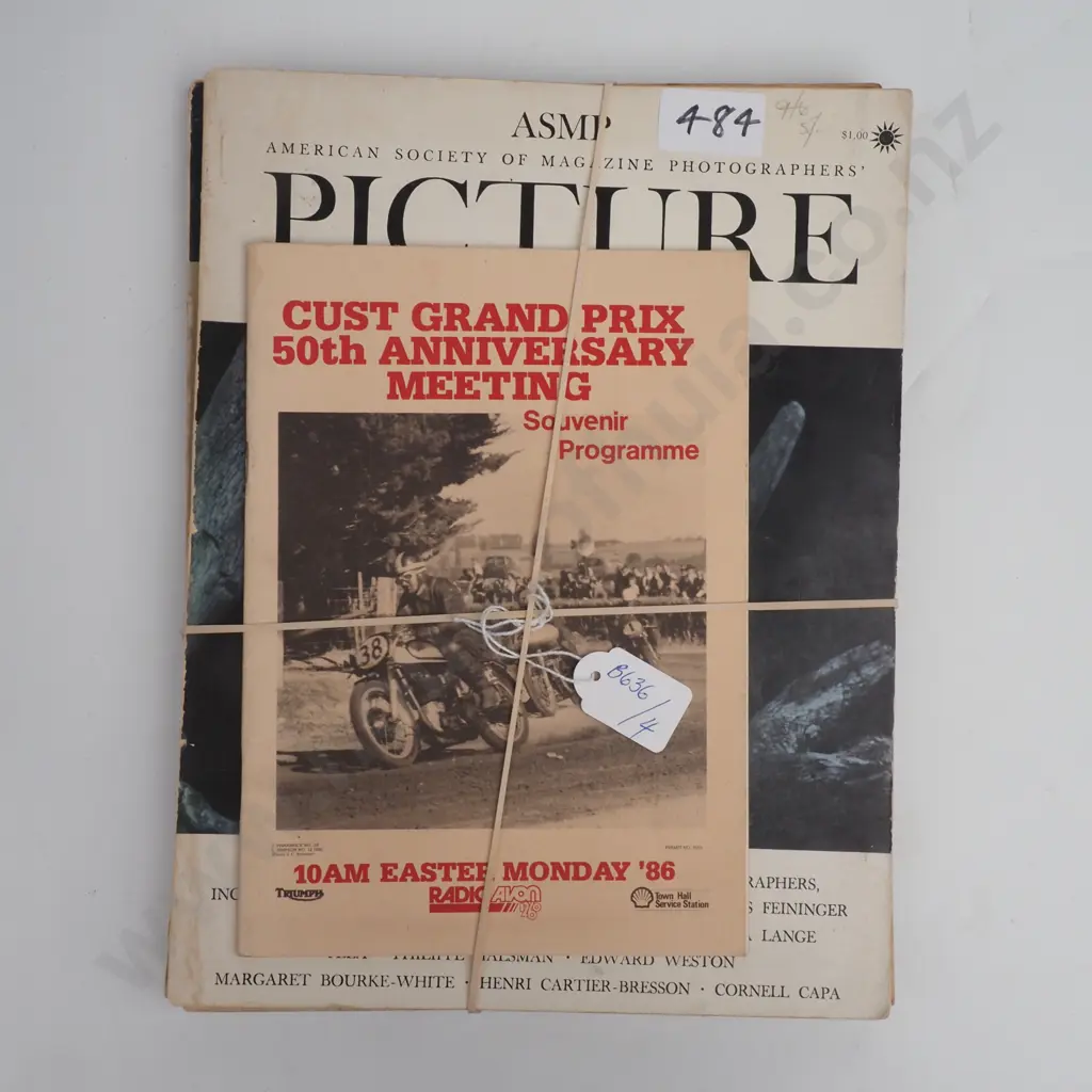 2 x Vintage Photography Annuals & a Cust Grand Prix Souvenir Programme Image 1++