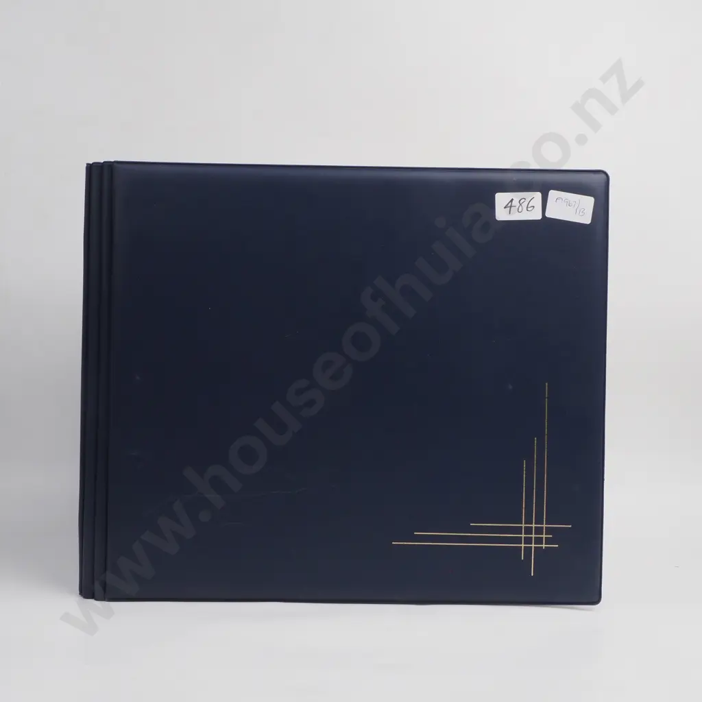 Large Folder Containing Photos & Postcards of Trains Image 1++