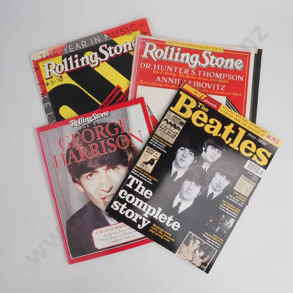 Rolling Stone Magazine (3 issues) plus NME Image 1++