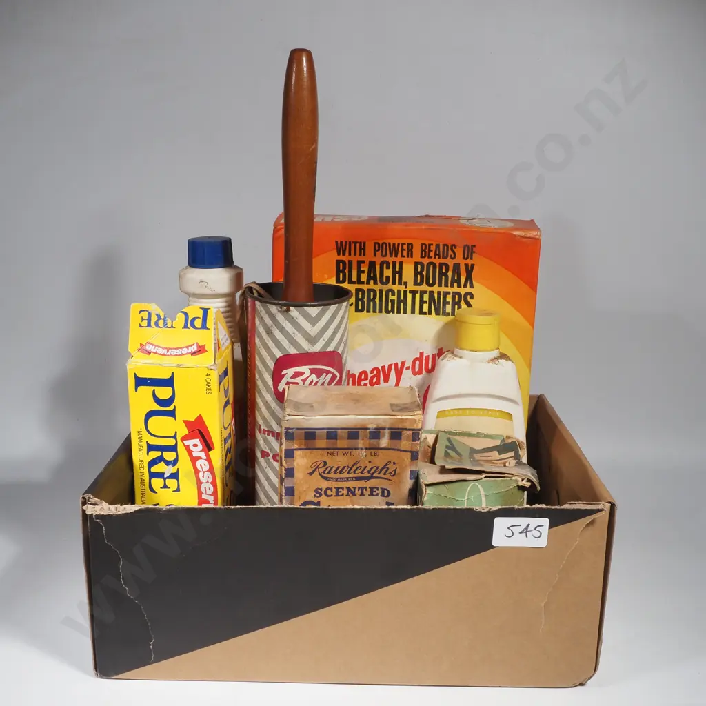 Assorted Vintage Household Cleaning Products - Mostly still with Product Image 1++