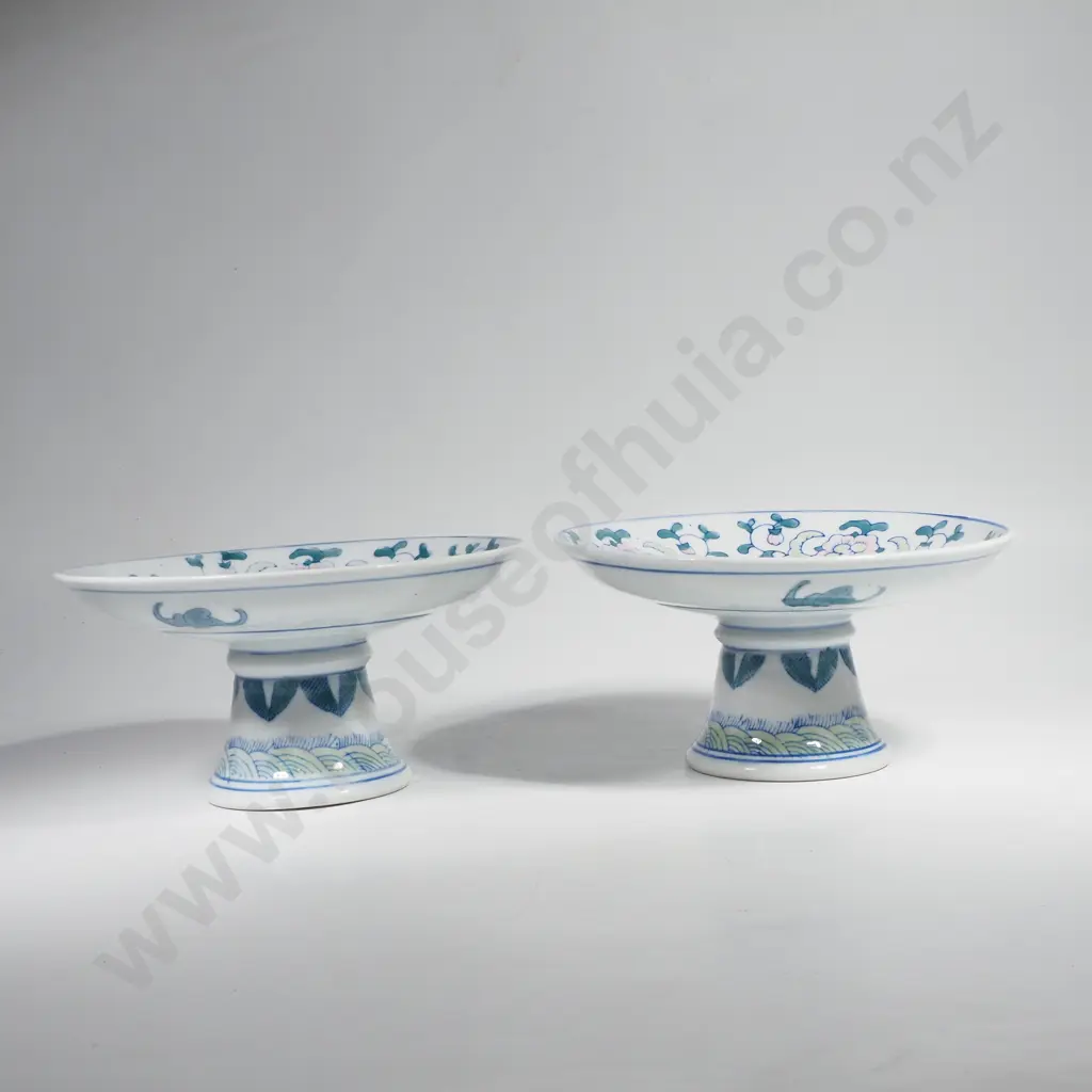 Pair of Cake Plate Stands Image 1++