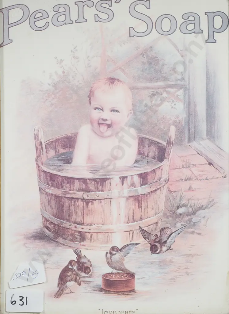 Pears' Soap 'Impudence' Print Image 1++
