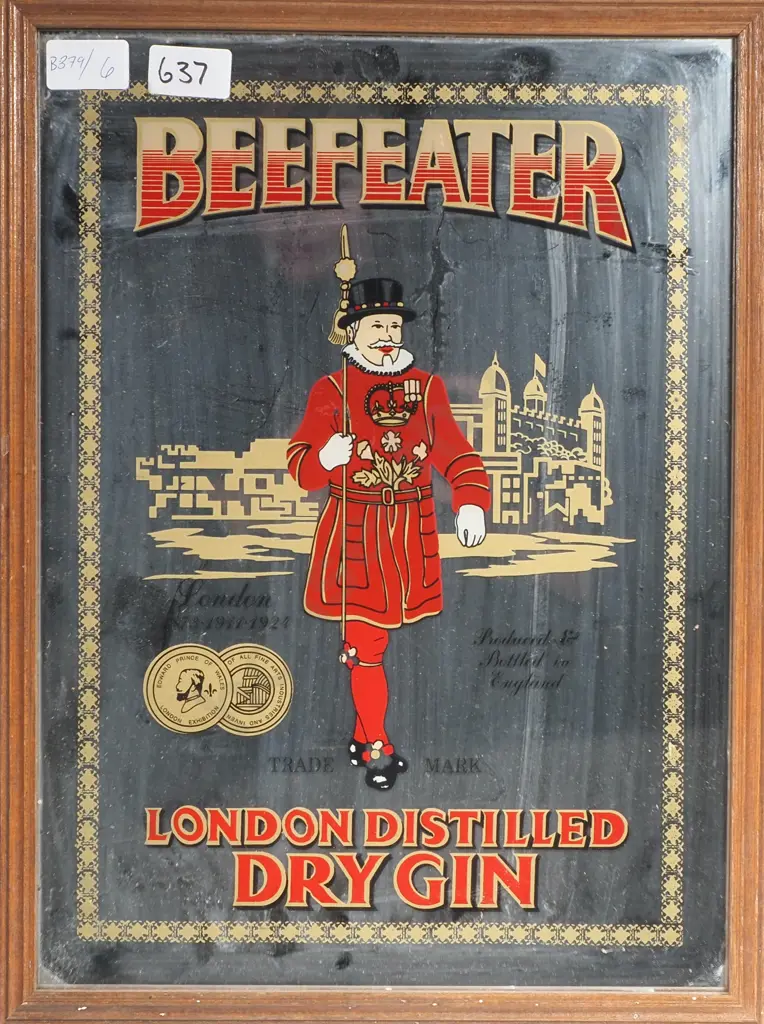 Beefeater London Distilled Dry Gin Mirror AF Image 1++