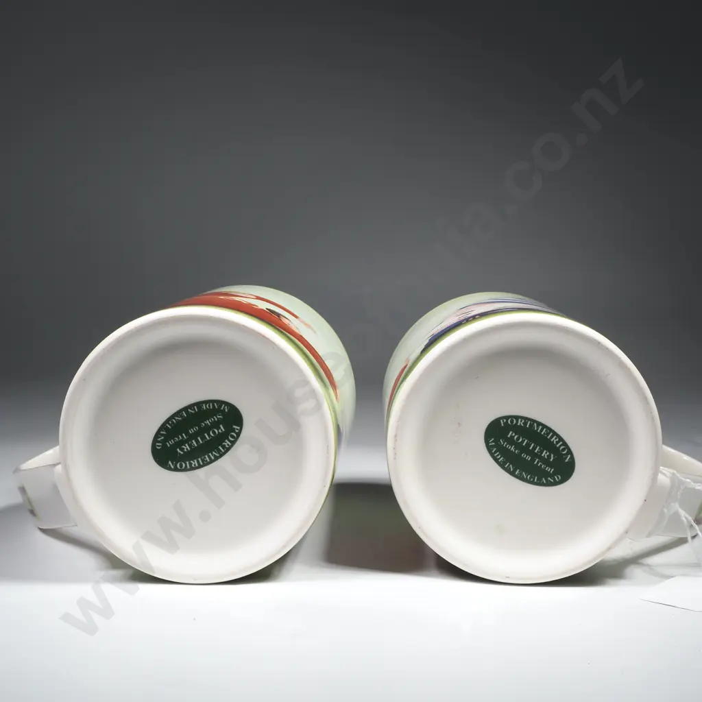 Two Portmeirion Rugby Themed Mugs Image 1++
