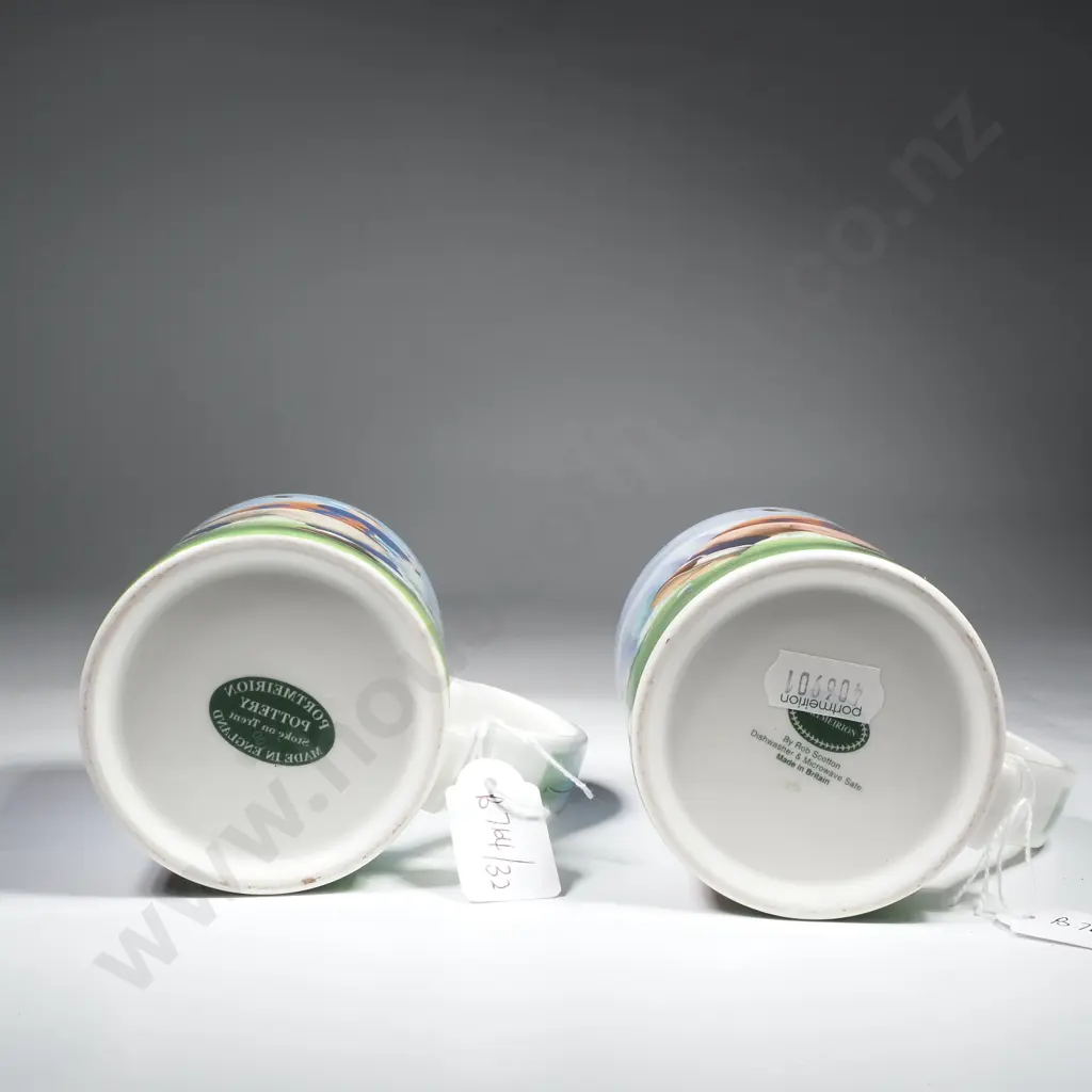 Two Portmeirion Golfing Themed Mugs Image 1++