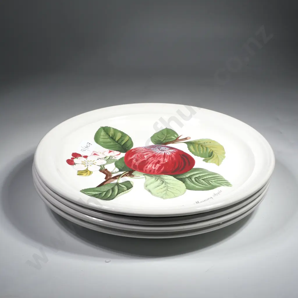 Four Portmeirion Pomona Dinner Plates Image 1++