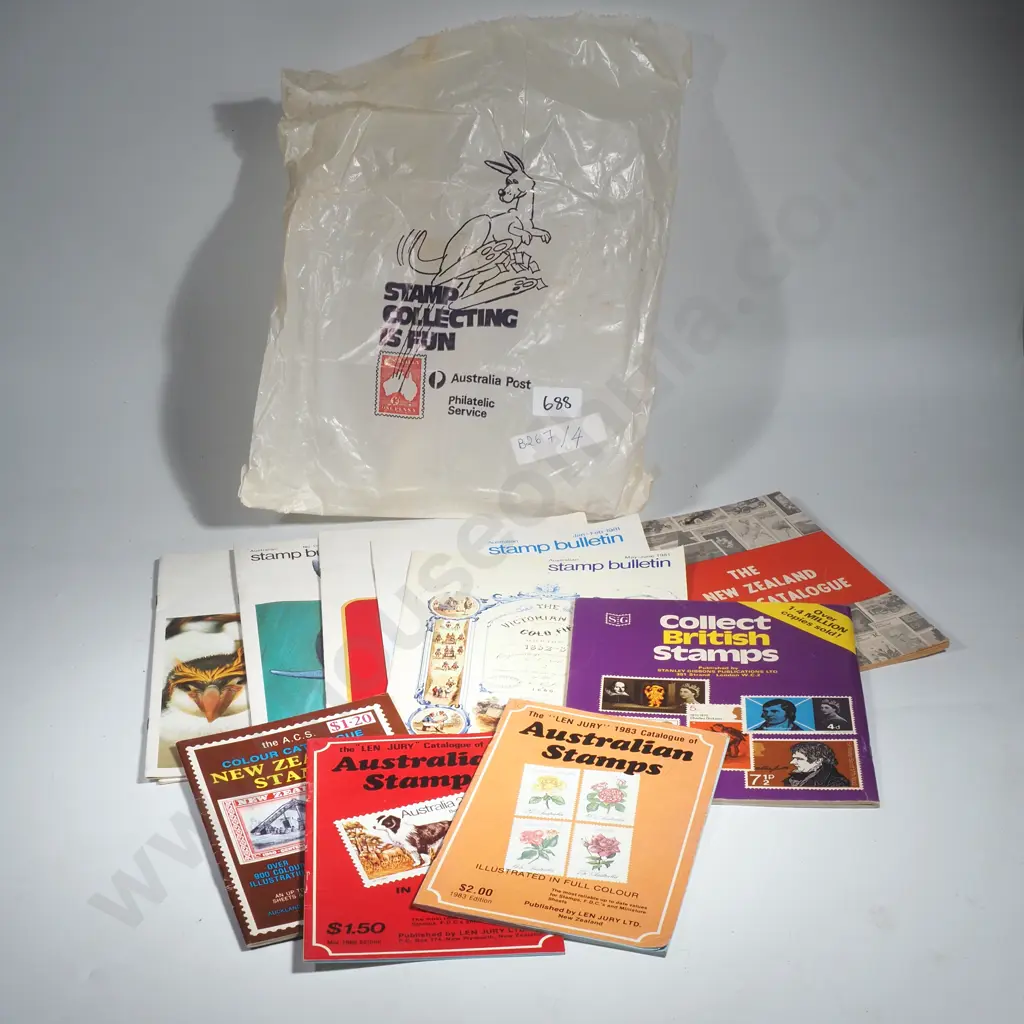 Assorted Stamp Catalogues & Ephemera Image 1++