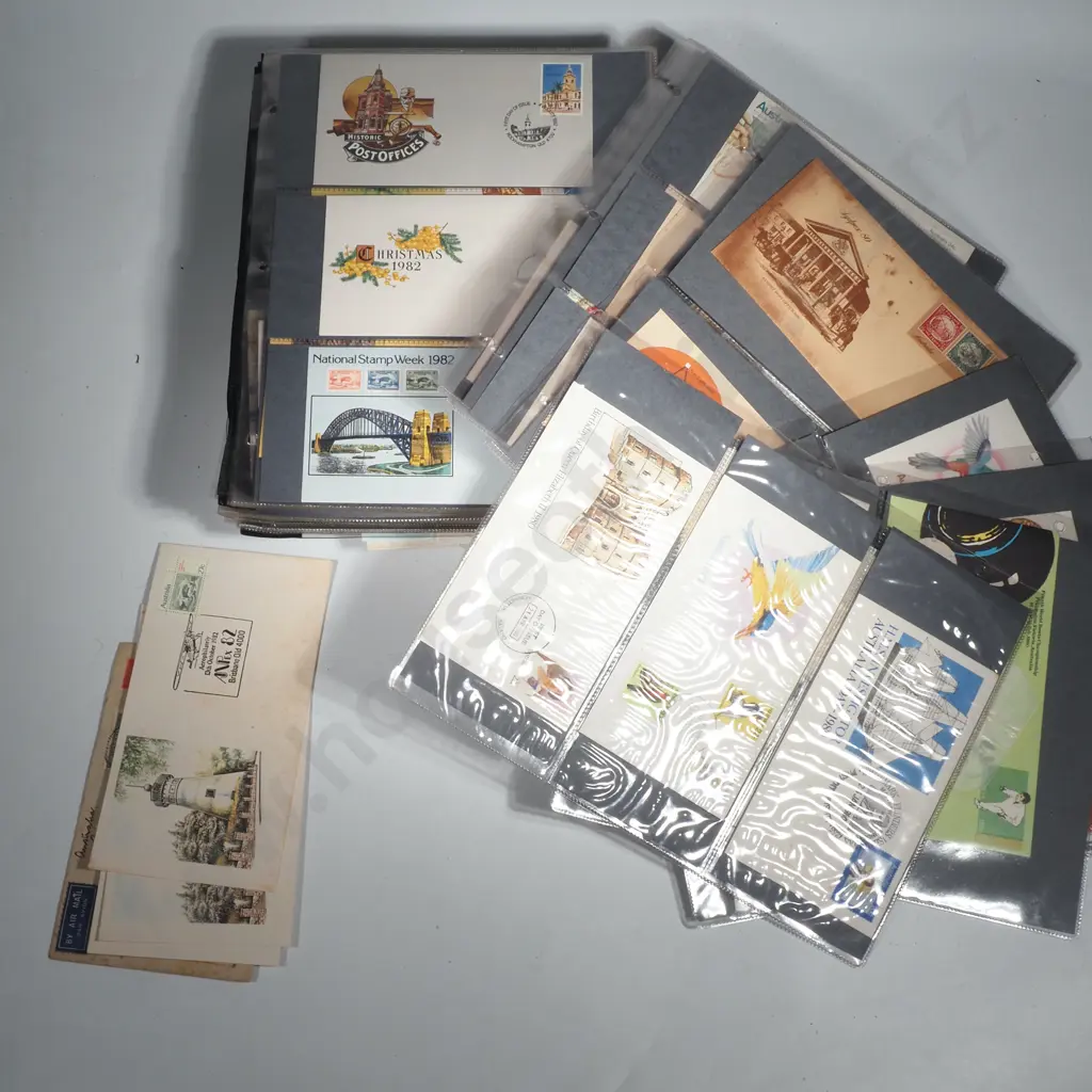 A Large Quantity of First Day Stamp Covers Image 1++