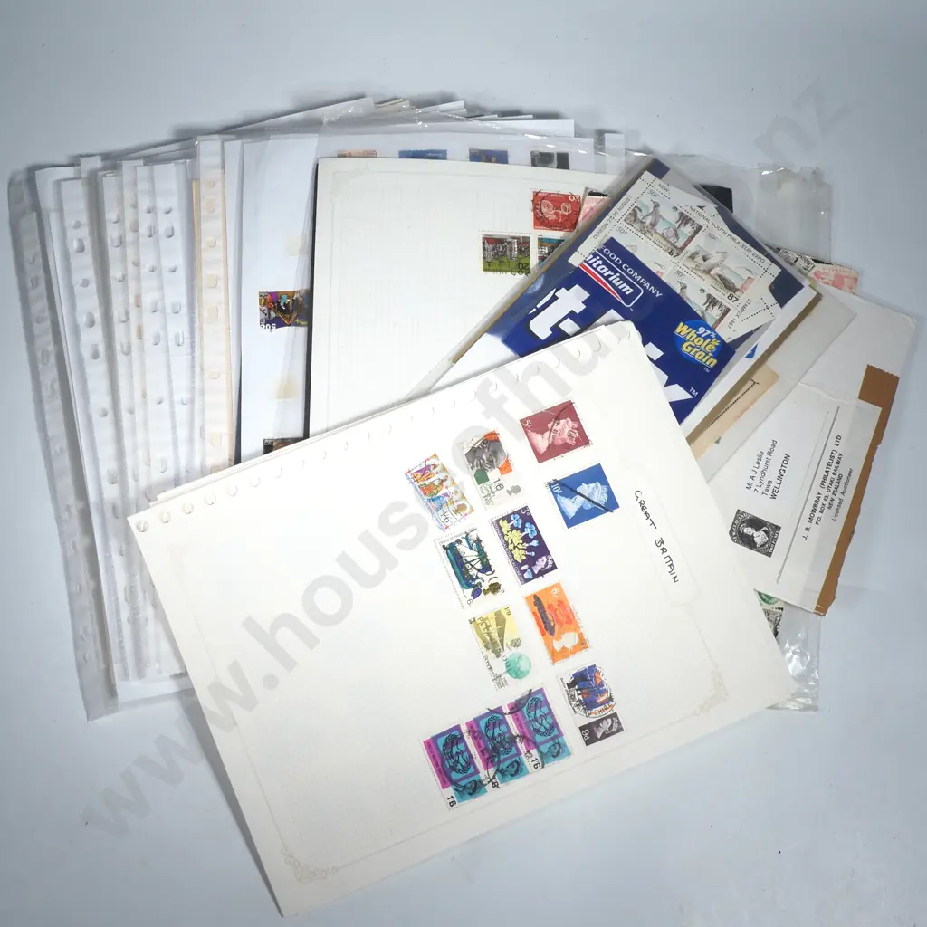 Collection Of Worldwide Stamps  Image 1++