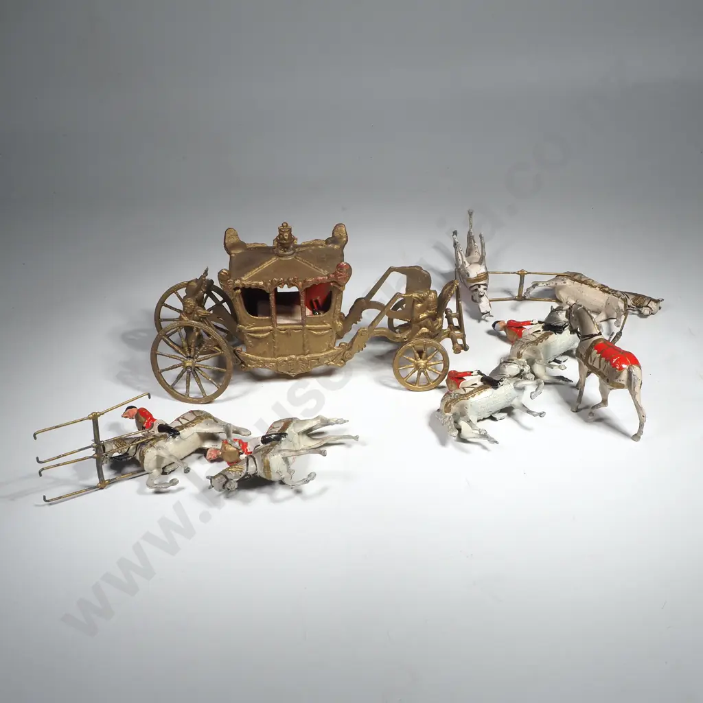 Vintage Brittans Royal Carriage Toy Set A/F  Image 1++