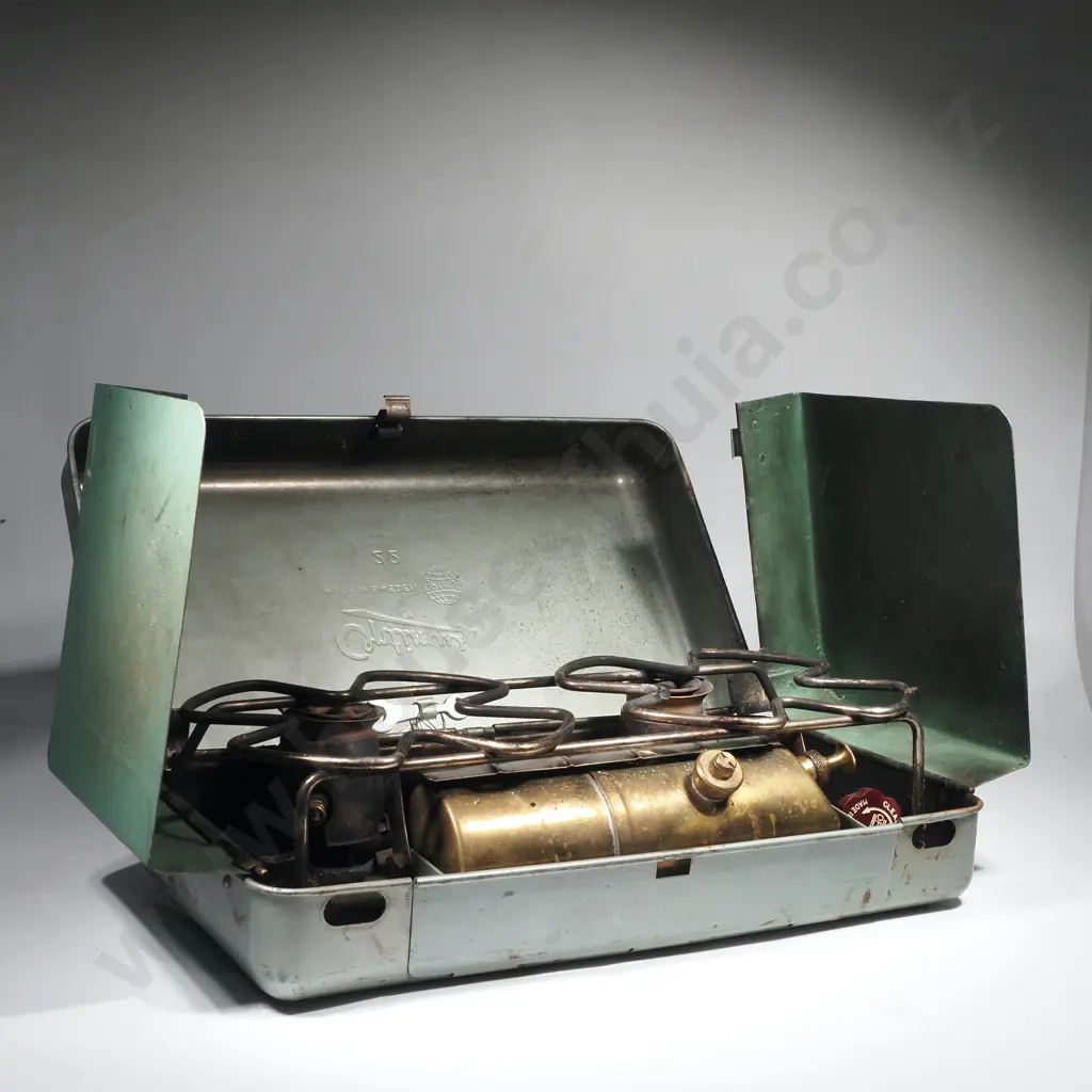 Vintage Brass Camping Stove Image 1++
