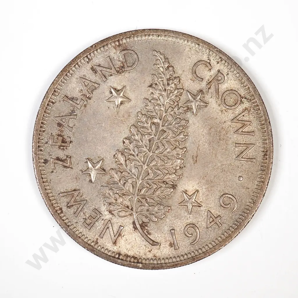 1949 New Zealand Crown Image 1++