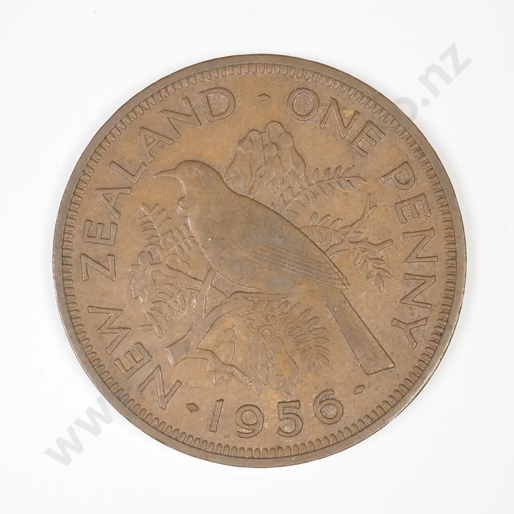 1956 New Zealand Strapless Penny Image 1++