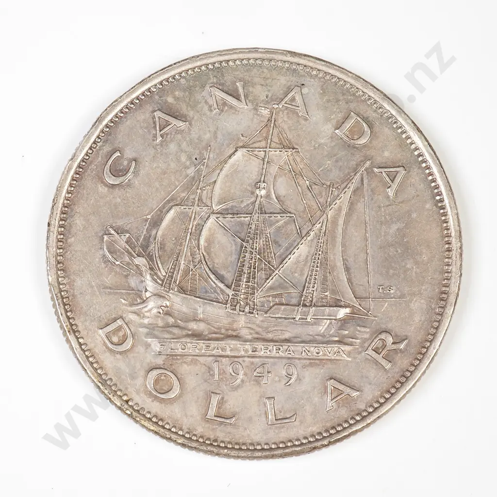 Canada 1949 Dollar Coin Image 1++