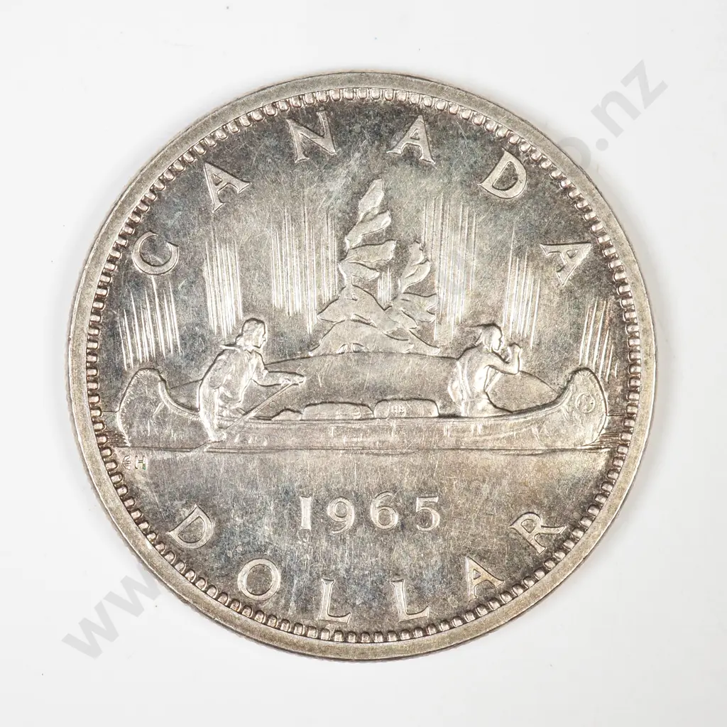 1965 Canada Silver Dollar Image 1++